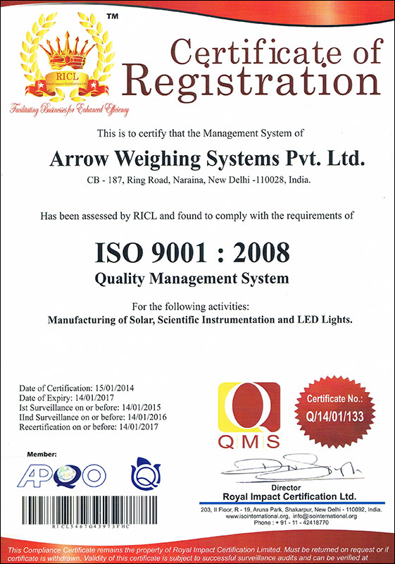 ISO Certification